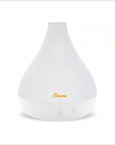 lot 4421082 image: Crane0.35 Gal. 2-in-1 Ultrasonic Cool Mist Humidifer & Aroma Diffuser for Small Rooms up to 200 sq. ft. - Retail $40