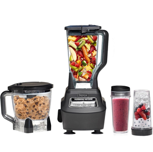 lot 4421118 image: Ninja Mega Kitchen System (Blender, Processor, Nutri Ninja Cups) BL770  - Retail $220