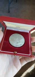 lot 23838 image: Musei Vatican Medaglia Commemorativa Michelangelo Coin 1992