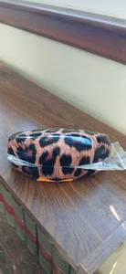 lot 23842 image: Brand New Designer Eyewear Sunglasses in Leopard Print and Pink Trim