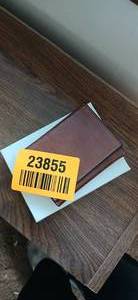 lot 23855 image: Faux Leather Wallet and Coin Holder with Cross