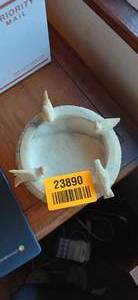 lot 23890 image: Vintage Italian hand-carved Italian Alabaster Mini Bird Bath