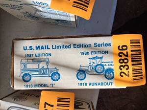 lot 23826 image: 1932 Panel Truck Bank Limited Edition Series Mail Carrier Collectible