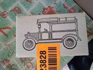 lot 23828 image: 1913 Model T Delivery Bank Mail Carrier Collectible