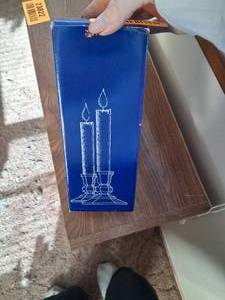 lot 23830 image: Crystal Candle Holders Made of 24% Full Lead Crystal by Towle