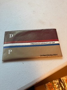 lot 24102 image: 1984 Uncirculated Coin Set United States