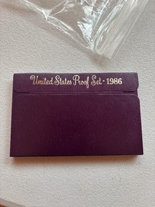 lot 24158 image: United States Proof Set 1986