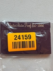 lot 24159 image: United States Proof Set 1986