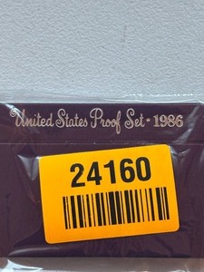 lot 24160 image: United States Proof Set 1986