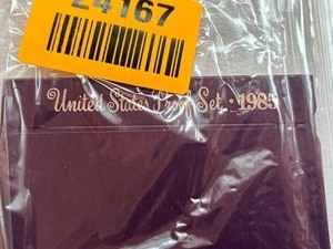 lot 24167 image: United States Proof Set 1985