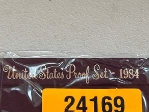 lot 24169 image: United States Proof Set 1984