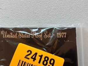 lot 24189 image: United States Proof Set 1977