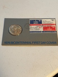 lot 24213 image: 1974 Bicentennial First Day Cover