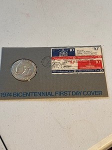 lot 24215 image: 1974 Bicentennial First Day Cover