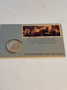 lot 24216 image: 1976 Bicentennial First Day Cover