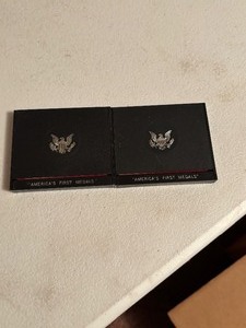 lot 24241 image: Set of 2 Americas First Medals