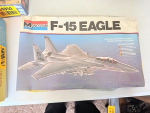 lot 24053 image: Monogram F-15 Eagle Model Kit Collectors Item