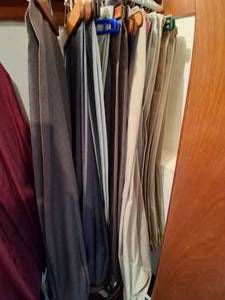 lot 25775 image: Lot of Misc. Branded Dress Slacks Size 40x32