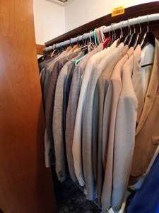 lot 25777 image: Misc. Branded Suit Jackets and Ties in Size 50 or L