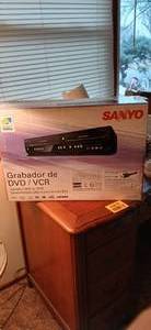 lot 23910 image: Sanyo DVD RecorderVCR 2-way Dubbing Transfer VHS to DVD