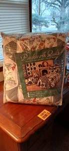 lot 23912 image: 1993 L. Kee & Co Inc King Size Patchwork Quilt