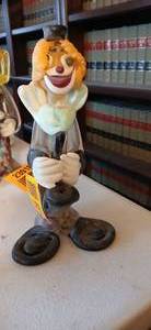 lot 23917 image: Murano Glass Clown Figurine
