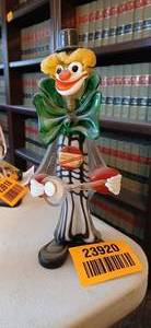 lot 23920 image: Murano Glass Clown Figurine