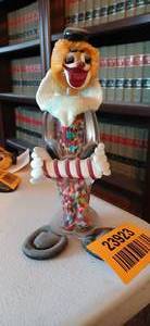 lot 23923 image: Murano Glass Clown Figurine