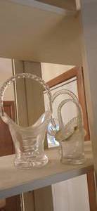 lot 23947 image: Set of 3 Sized Genuine hand-cut Lead Crystal Trinket Dishes