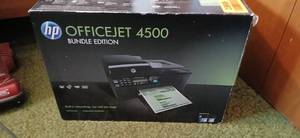 lot 23995 image: New in Packaging HP Office Jet 4500 Bundle Edition Printer and Copier