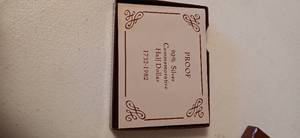 lot 24059 image: United States Mint Proof 90% Silver - 250th Anniversary of Birth 1982 Half Dollar.