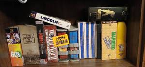 lot 24084 image: Series of Multiple History and Star Trek DVDs