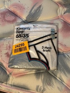 lot 24295 image: Brand New in Package KMarts Mens Briefs