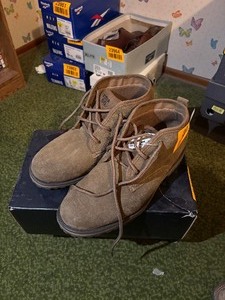 lot 23966 image: Brand New with Tags Mens Route 66 Tan Lace Up Boots Size 10.5