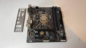 lot 10 image: Gigabyte B365M DS3H Motherboard with Intel i5 9400F CPU