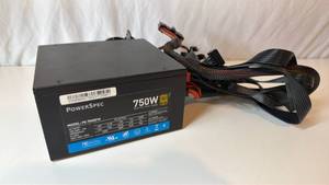 lot 12 image: PowerSpec 750W 80 Gold PC Power Supply PS 750GFM
