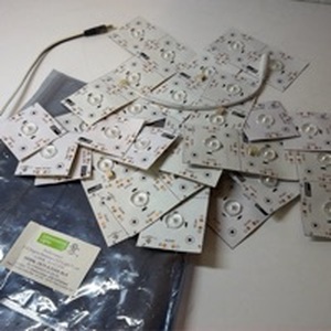 lot 44 image: Environmental Lights 160° LED Module Sheet 6000K