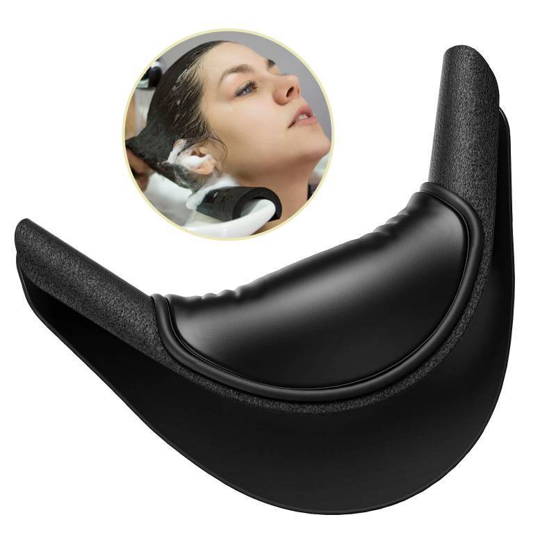 lot 56646 image: AISEELY Shampoo Bowl Neck Rest for Salon, Salon Shampoo Neck Rest Cushion, Professional Shampoo Bowl Neck Cushion, Silicone Salon Sink Neck Rest for Wash Basin Hair Washing Tray for Sink at Home