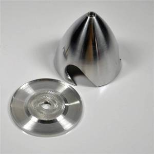 lot 28860 image: not provided CNC Aluminum Alloy Spinner 3.5inch 89mm for 3 Blades Propeller RC Airplane