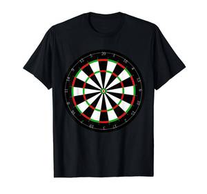 lot 28885 image: Funny  Dart Board T-Shirt Black 2XL