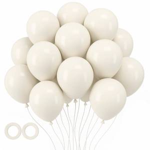 lot 28894 image: Voircoloria 105pcs Sand Balloons 12inch Party Latex Balloons for Boys Girls Birthday Baby Shower Gender Reveal Wedding Sunflower Party Decorations