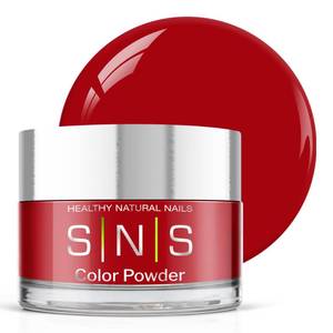 lot 39207 image: SNS Nail Dip Powder - Napa Valley (Red Cream) - Long-Lasting Dip Colors for Healthier Nails - Low-Odor DIY - 0.5 oz
