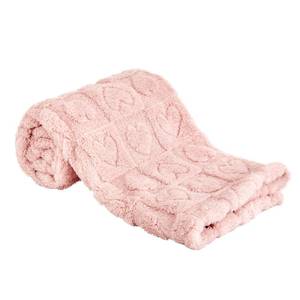 lot 39208 image: Yurhap Fleece Baby Blanket Heart Checkered Blanket, Ultra Soft Cozy Baby Blankets for Girls Boys, Fluffy Infant Toddler Newborn Receiving Blankets for Crib Stroller 30-40 (Light Pink)