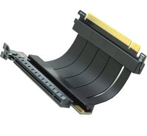 lot 39222 image: Sintech PCIe 4.0 16X Riser Card,PCI-E Express X16 Extension Cable, Compatible with GTX RTX Radeo Series GPU Card(180Degree 5cms)