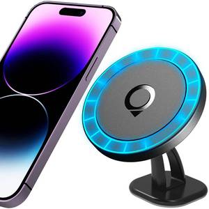 lot 47824 image: Quarble Compatible with Mag Safe Car Mount Dashboard Magnetic 360° Adjustable Phone Holder Soft Rubber Front Compatible with iPhone 1615 1413 12 ProPro Max No Metal Plate Needed Since 2021
