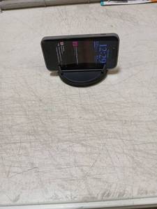 lot 47825 image: Black Circular Phone StandHolder