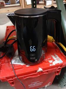 lot 47826 image: Modern Digital Electric Kettle with Temperature Control