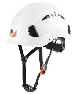 lot 55419 image: GREEN DEVIL Safety Helmet Hard Hat Adjustable Lightweight Vented ABS Work Helmet for Men and Women 6-Point Suspension ANSI Z89.1 Approved Ideal for Industrial & Construction