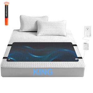 lot 55426 image: Grounding Mat for Bed, Grounding Pad for Sleeping, Reduced Anxiety, Pain, Inflammation, Headache Relief, Balance, Grounding Mattress Pad with 15 Feet Cord, King Size 74.80x26.77