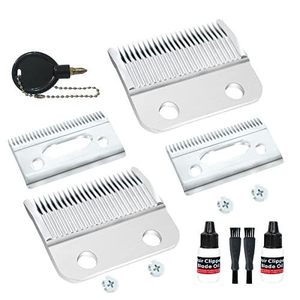 lot 55455 image: Professional Hair Clipper Replacement Blades for 5 Star Series Wahl Clippers Cordless Magic Hair Clipper (Includes 2 BladesScrews  2 Pieces of Oil  2 Brushes  1 Screwdriver)